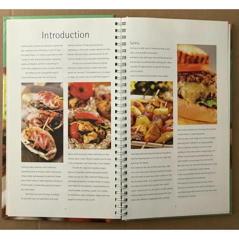 Barbecue Cookbook BBQ Recipe‎ Grilling Methods Meat Seafood Vegetables HC Doeser